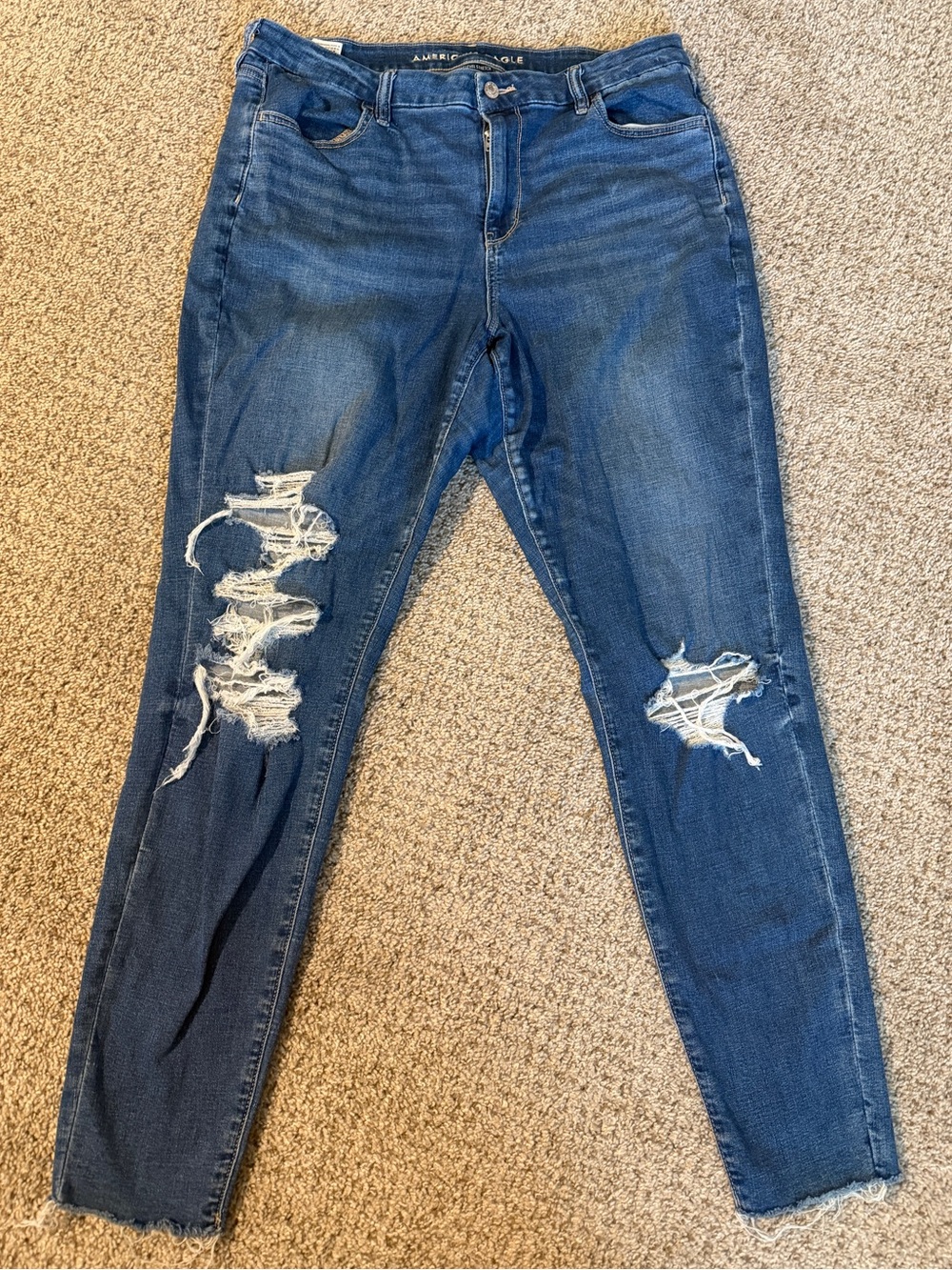 American Eagle Curvy High-Rise Jeggings 16L